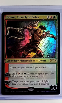 MTG Magic The Gathering SLD Secret Lair Stained Glass Foil Domri Anarch of Bolas - Image 1