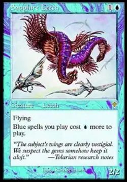 Sapphire Leech - Light Play MTG Invasion - Image 1