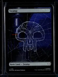 Swamp - 191 - Foil - SPM - NM - MTG Magic the Gathering - Image 1