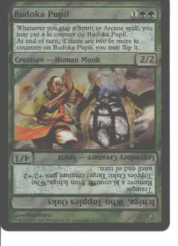 Budoka Pupil - Light Play MTG Betrayers of Kamigawa - Image 1