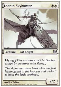 Leonin Skyhunter - Light Play MTG 9th Edition - Image 1