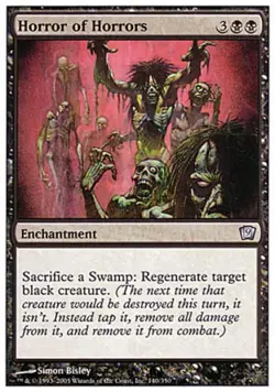 Horror of Horrors - Light Play MTG 9th Edition - Image 1