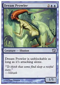 Dream Prowler - Light Play MTG 9th Edition - Image 1