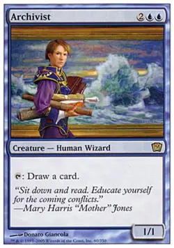 Archivist - Light Play MTG 9th Edition - Image 1