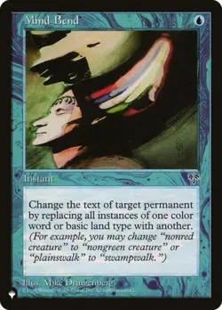 Mind Bend - Light Play MTG The List - Image 1