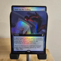 Hide on the Ceiling (Extended Art) Foil - 0249 - Marvel's Spider-Man MTG NM/M - Image 1