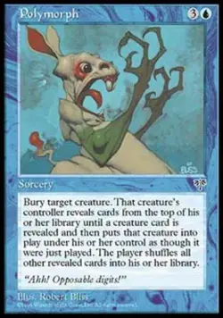 Polymorph - Light Play MTG Mirage - Image 1