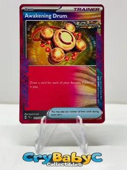 Pokemon Awakening Drum 141/162 Temporal Forces Scarlet & Violet ACE SPEC Rare - Image 1