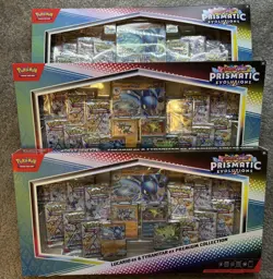 LOT OF 3 Pokemon Prismatic Lucario Ex Tyranitar Ex Premium Collection Sams Club - Image 1