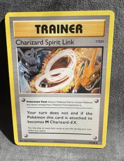 Charizard Spirit Link 75/108 Evolutions Regular Pokemon TCG Moderately Played - Image 1