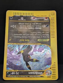 Umbreon H30/H32 Skyridge Holo Ultra Rare Pokemon TCG Nintendo e-reader eevee MP+ - Image 4