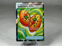Buddy-Buddy Poffin 167/132 Full Art Mega Evolutions Pokemon TCG - Image 1