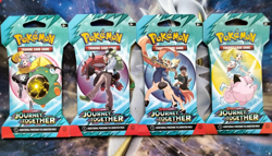 Pokemon TCG Scarlet & Violet Journey Together Sleeved Packs BRAND NEW Art Set - Image 1
