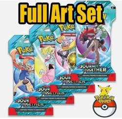 Pokemon TCG Scarlet & Violet Journey Together Sleeved Packs BRAND NEW Art Set - Image 4