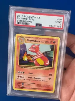 2016 Pokemon XY Charmeleon Evolutions #10 PSA 9 - Image 3