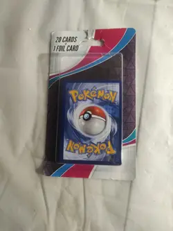 Lot of 5 Mystery Pokemon Packs 20 Cards 1 Foil MJ Holding - New Sealed - Image 2