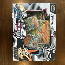 Pokemon Cards - Black Bolt & White Flare Illustration Collection Box - VICTINI - Image 1
