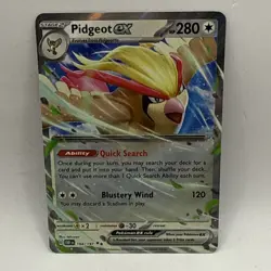 Pidgeot ex - 164/197 - Pokemon TCG Paldean Fates (2024) - LP - HOLO - Image 1