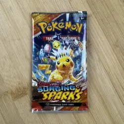 Pokemon TCG Scarlet & Violet Surging Sparks Booster Pack Random Art - Image 1