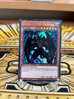 Yugioh Schicksalsheld Malicious Ultra Rare RA03-DE001 - Image 1
