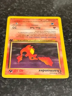 Charmander 50/82 Team Rocket Regular Common LP Vintage Pokemon Card 2000 - Image 4