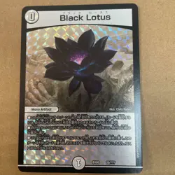 Black Lotus Duel Masters / MTG Collaboration Card Foil - Image 1