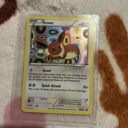 Pokemon Eevee TCG Black White Holo Promo Card BW94 - Image 2