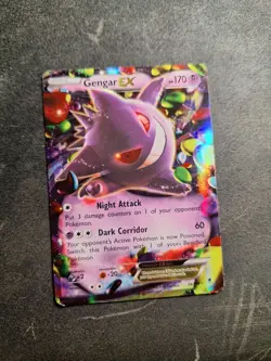 Pokemon TCG Single Card : Gengar EX | XY | Phantom Forces Holo - Image 1