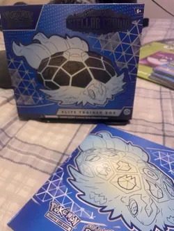 Stellar Crown Elite Trainer Box-BOX &P GUIDE ONLY- No Cards Or Inserts Not Shown - Image 2