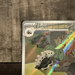 Lairon 184/167 Twilight Masquerade Full Art Ultra Rare Holo Pokemon Card NM - Image 2