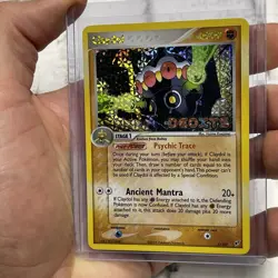 Pokemon Claydol 5/107 EX Deoxys Holo Foil Stamped Rare Pokemon Card 5/107 LP/NM - Image 1