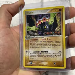 Pokemon Claydol 5/107 EX Deoxys Holo Foil Stamped Rare Pokemon Card 5/107 LP/NM - Image 2