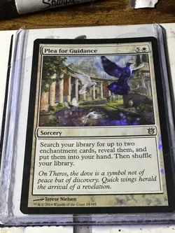 Plea for Guidance FOIL Born of the Gods NM White Rare MAGIC MTG CARD ABUGames - Image 1