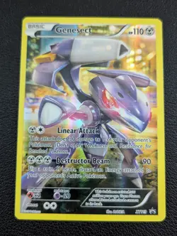 Genesect XY119 Generations Special Ultra Rare Full Art Holo Promo Pokemon Card - Image 1