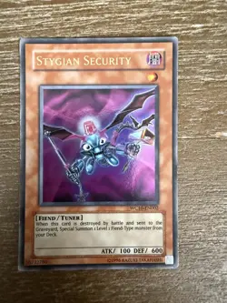 Stygian Security WC10-EN002 Yu-Gi-Oh! Video Game Promo Cards Ultra Rare LP - Image 1