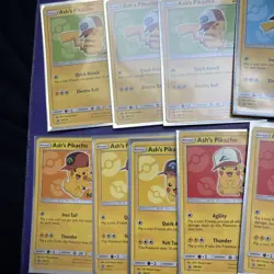 Pokemon TCG Ash's Pikachu collection Promo Cards 15 cards - Image 2