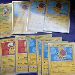 Pokemon TCG Ash's Pikachu collection Promo Cards 15 cards - Image 3