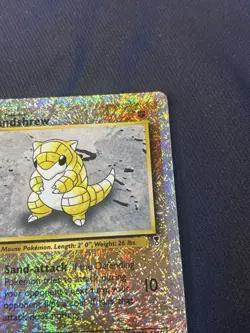 Sandshrew 91/110 Legendary Collection Reverse Holo wotc Pokemon card played - Image 2