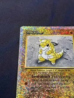 Sandshrew 91/110 Legendary Collection Reverse Holo wotc Pokemon card played - Image 3