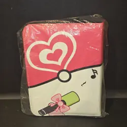 Pokemon TCG Mini Binder With 200 Sleeves Pink And White - Image 2