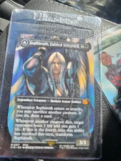 Sephiroth, Fabled SOLDIER (0317) (Borderless) Final Fantasy Regular - Image 1