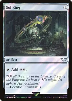 MTG | Sol Ring (251) (Surge Foil) | Warhammer 40,000 | 40K | Magic | NM - Image 1