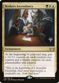 MTG Brokers Ascendancy (170p/160) Streets of New Capenna Promos LP - Image 1