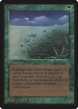Lifelace | MtG Magic Beta Edition | English | Near Mint-Mint (NM-M) - Image 1