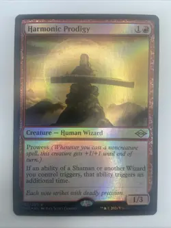 MtG Magic Harmonic Prodigy Foil Rare MH2 #132 Modern Horizons 2-LP - Image 1