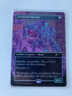 Arcbound Ravager (2105) (Galaxy Foil) Secret Lair Drop Foil - Image 1