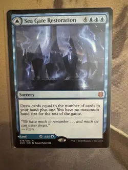 MTG Sea Gate Restoration - Zendikar Rising - NM - Image 1