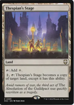 Thespian's Stage regular R - Commander: Modern Horizons 3 #395 MTG - Image 1