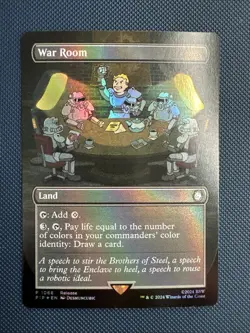 MTG War Room (Borderless) - Launch Party & Release Event Promos (LARP) NM - Image 1