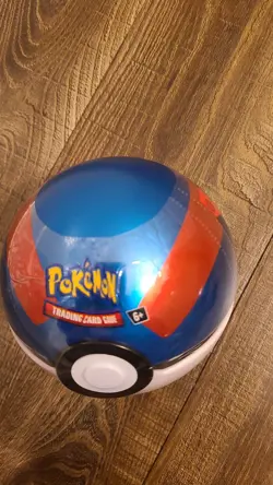 Pokemon TCG Poke Ball Tin - Includes 3 Booster Packs & Coin - SEALED - Image 3